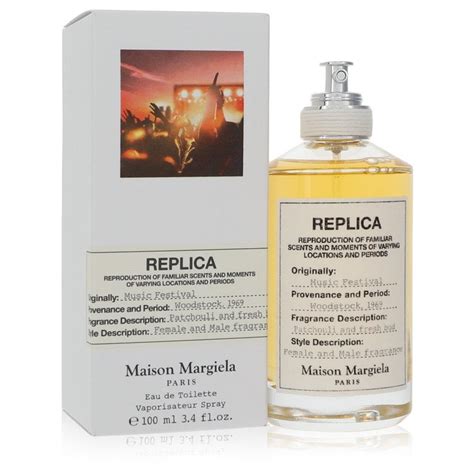 replica woodstock perfume|Maison Margiela Replica Music Festival, Natural Spray Eau De .